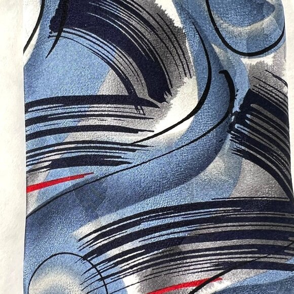 Jerry Garcia Limited Edition Silk Tie Duckworm Alarm Collection Forty Six Blue - Picture 1 of 9